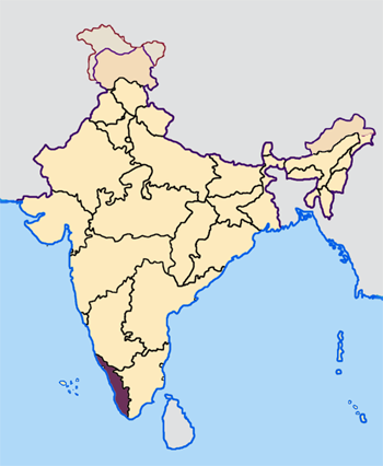 Kerala_in_India