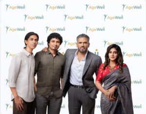 L-to-R-Shahin-Farzeen-Mitlaj-Suniel-Shetty-and-Tanooraa-Swetha-Menon-with-Logo