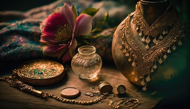 designer-indian-wedding-bridal-jewelry-wallpaper-luxurious-look-generative-ai_753390-3786