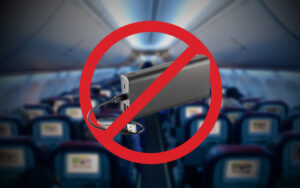 Which airlines have banned powerbanks?